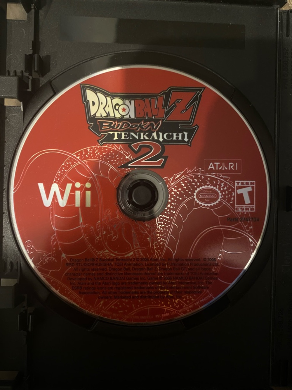 Nintendo Dragon Ball Z Budokai Tenkaichi 2 - Red Disc